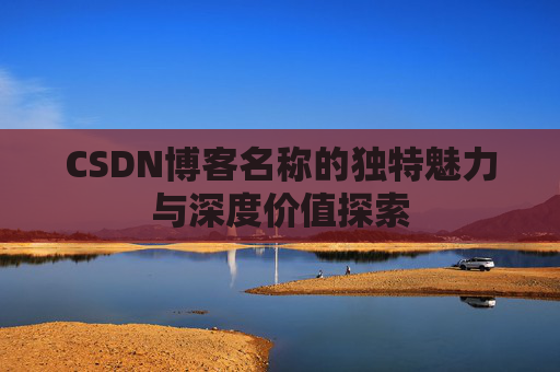 CSDN博客名称的独特魅力与深度价值探索